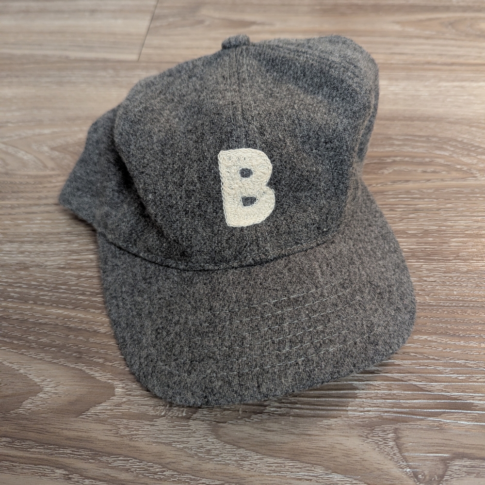 Knickerbocker Gray Wool Brooklyn Strapback Hat - image 1